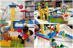Świetlikowe Poczytajki - konstrukcje z klocków LEGO.