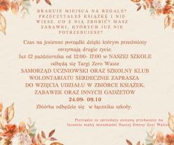 Targi Zero Waste - plakat wydarzenia.