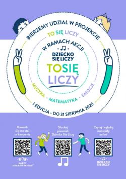 Plakat akcji "To się liczy".