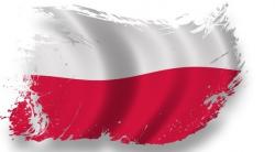 flaga polski - grafika