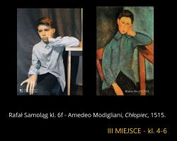 Rafał Smoląg kl. 6f - Amedeo Modigliani Chłopiec