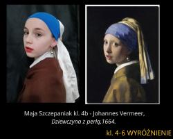 Maja Szczepaniak kl. 4b - Johannes Vermeer Dziewczyna z perłą (2)