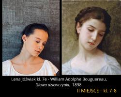 Lena Jóźwiak kl. 7e - William Adolphe Bouguereau Głowa dziewczynki 1898 (1)