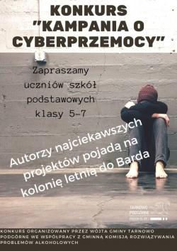 Konkurs "Kampania o cyberprzemocy" plakat