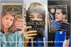 Prace na konkurs "Sleeveface – ubierz się w książkę".