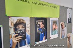 Prace na konkurs "Sleeveface – ubierz się w książkę".