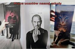 Prace na konkurs "Sleeveface – ubierz się w książkę".
