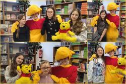 Dzień Kubusia Puchatka w bibliotece szkolnej – za nami.