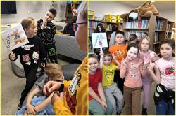 Dzień Kubusia Puchatka w bibliotece szkolnej – za nami.