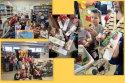 Dzień Kubusia Puchatka w bibliotece szkolnej – za nami.